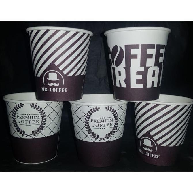 GELAS PAPER CUP 9 OZ MOTIF ISI 50CUP/ROL