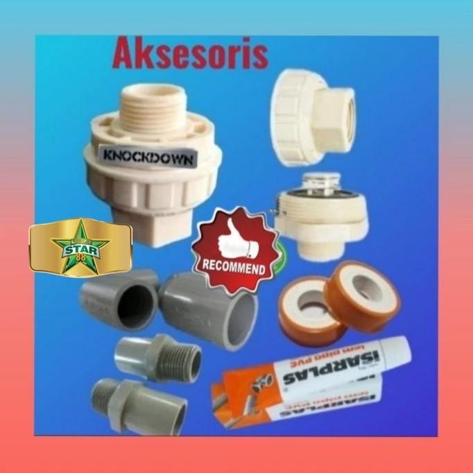 KLEP UP MESIN POMPA AIR SEMI JET PUMP 250 DABINTER 100 DABROCCO RESTOCK