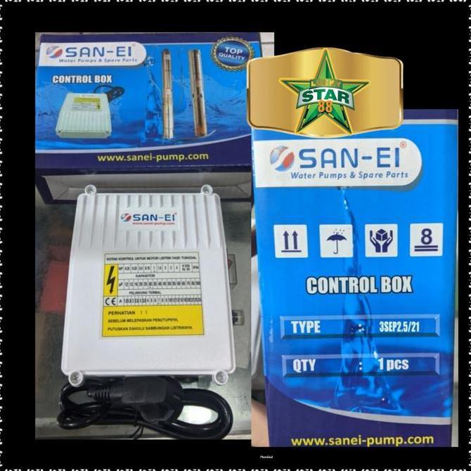 CONTROL BOX POMPA SATELIT 1 HP DRAKOS SUBMERSIBLE 3 INCH 4" YORK RESTOCK