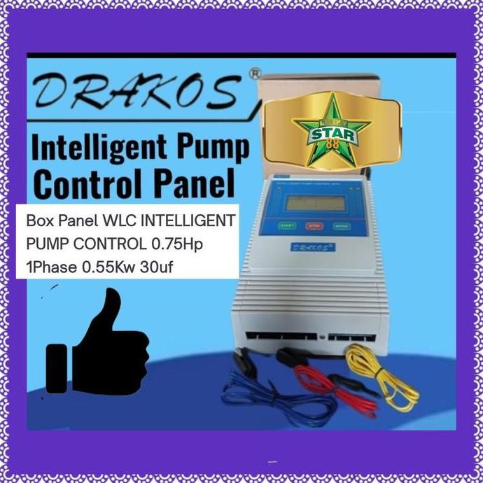 BOX PANEL WLC INTELLIGENT PUMP CONTROL POMPA SATELIT DRAKOS 0.75HP READY
