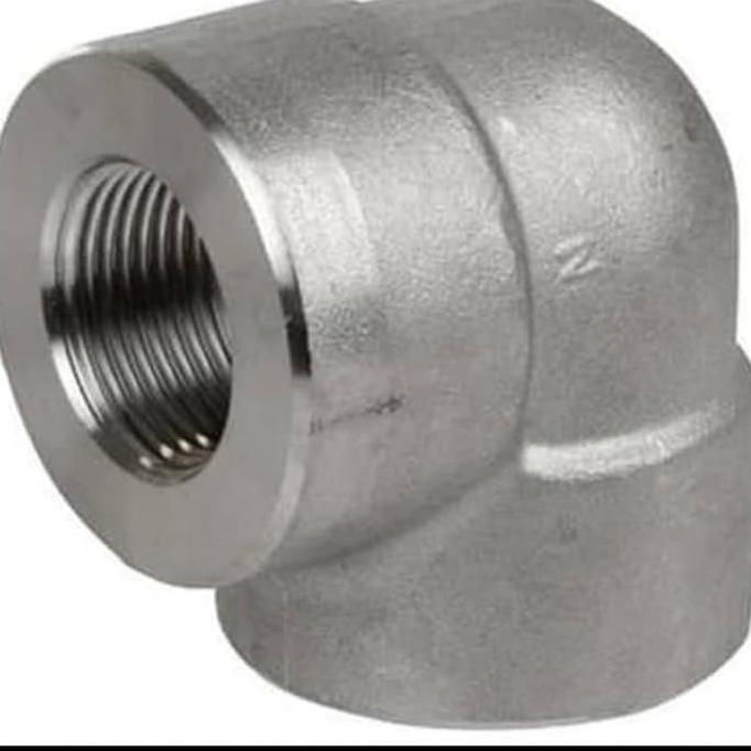 Elbow stainless class 3000 drat 1" inch / Knee ss 304 class 3000