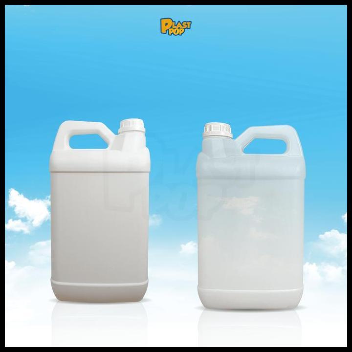 Best Seller (20 Pcs) Jerigen 5 Liter Mb / 5 Liter Mulut Besar / 5000 Ml / Minyak Goreng Bomoli - Jer
