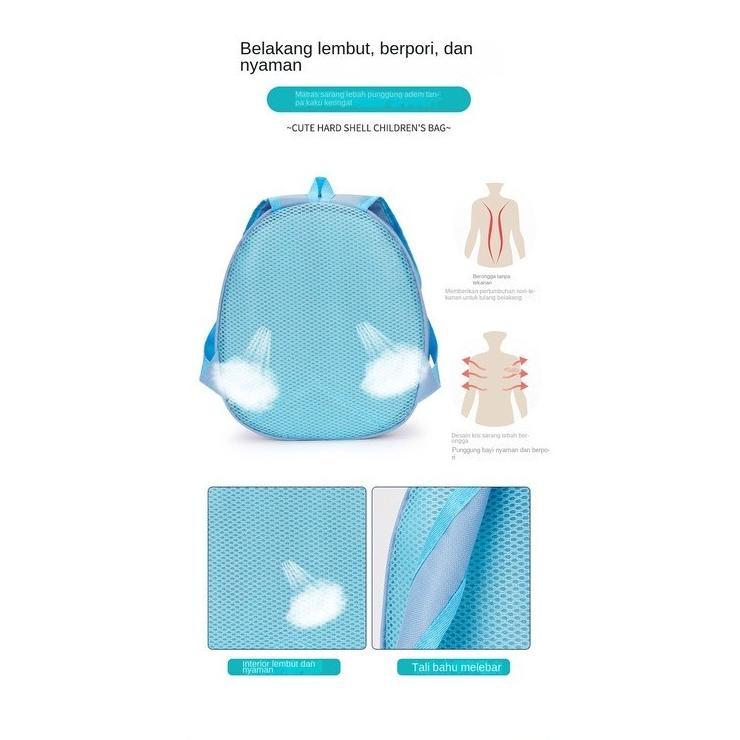 TAS SEKOLAH PAUD TAS RANSEL TELUR ANAK TAS ANAK HARDCASE TAS SEKOLAH ANAK TAS ANAK TK TAS RANSEL SEK