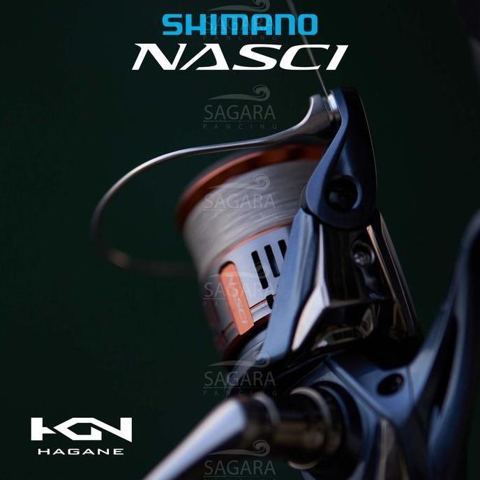 Pesca- New- Reel Shimano Nasci Fd | Reel Galatama | Reel Casting | Reel Pancing Spinning