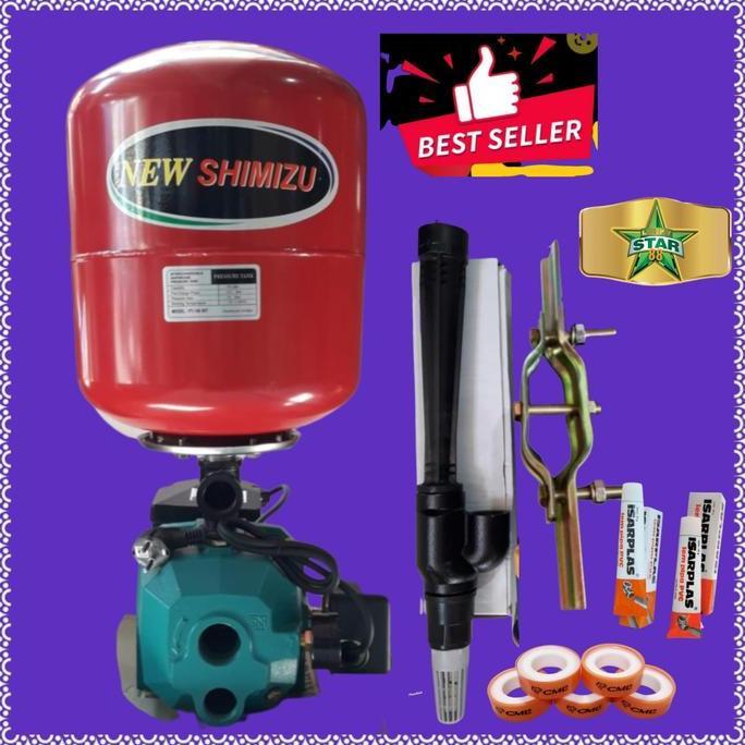 POMPA AIR JET PUMP SUMUR DALAM 30M AUTO SET TABUNG KLS DABINTER DP 260 TERBAIK