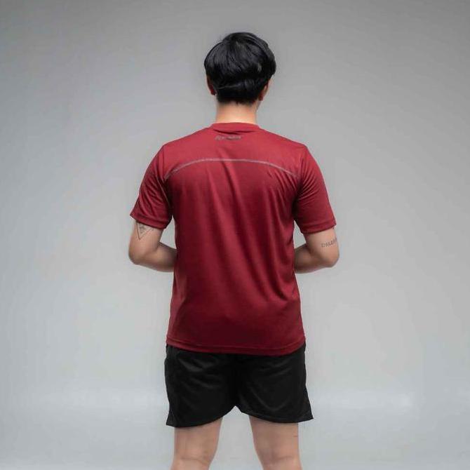 Sport- New- Runoz Kaos Olahraga Pria Drymax Cepat Kering & Anti Bau | Baju Gym Fitness Lengan Pendek