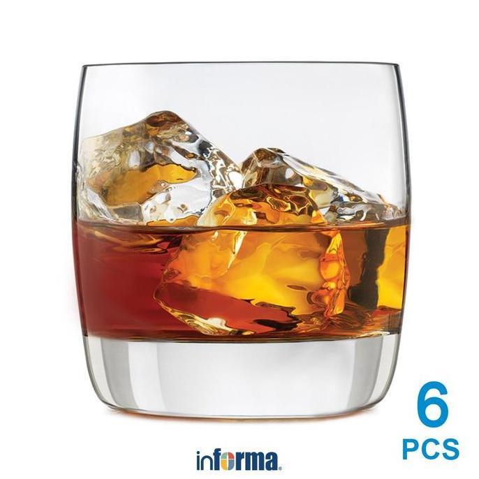 Informa Libbey 355 ml Set 6 Pcs Vibe Gelas Cangkir Minuman Wadah Perlengkapan Minum Peralatan