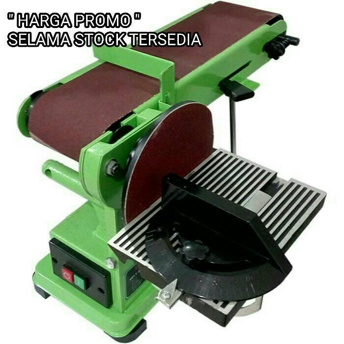 Mesin amplas duduk / Belt & disc sander