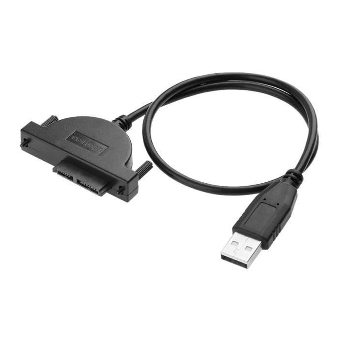 USB 2.0 to SATA Adapter Cable for CD Rom / HDD Caddy