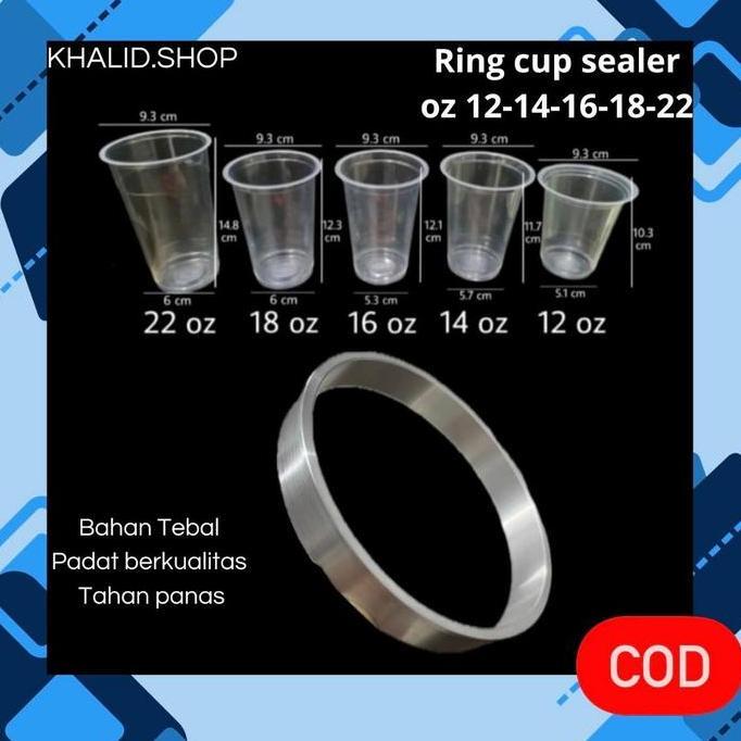 Bebasaja- Sparepart Cup Sealer Ring 12-14-16Oz