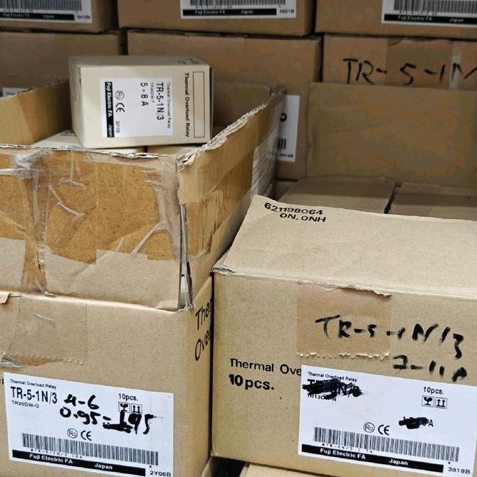 nielmarts- Thermal Overload Fuji Relay Overload TR-5-1N/3 Fuji Electric TR51N TR5IN TR-5 Diskon