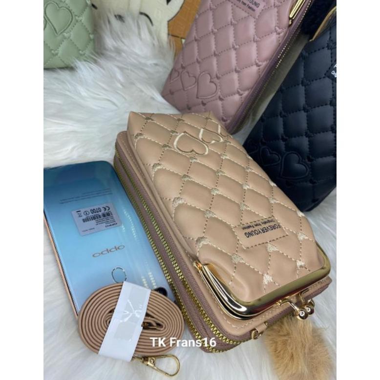 HEMAT TAS HP BEHEL RESLETING 2 MOTIF BORDIR CANTIK KUALITAS PREMIUM