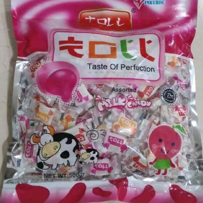 Tino- Permen Susu Toll (Toll Milk Candy) 500Gr
