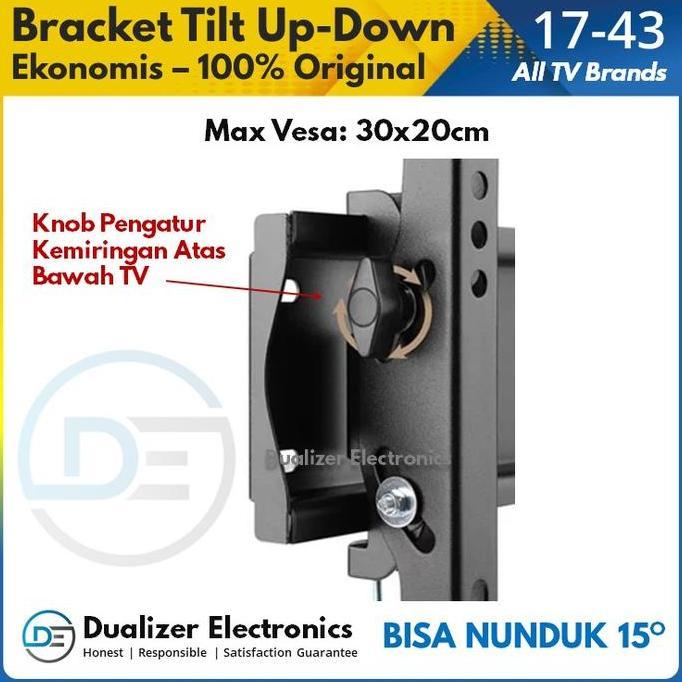 Bisacod,- Bracket Braket Smart Tv 3 40 4 43 Inch Sony Toshiba Aqua Polytron