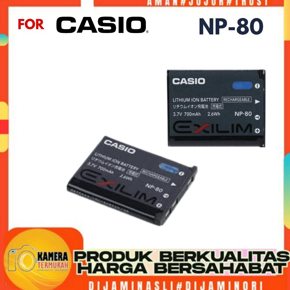 Baterai Kamera Casio Exilim NP-80 700mAh
