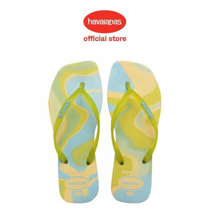 [ONLINE EXCLUSIVE] Havaianas 9256 Slim Square Jelly Buttercream - Sandal Wanita