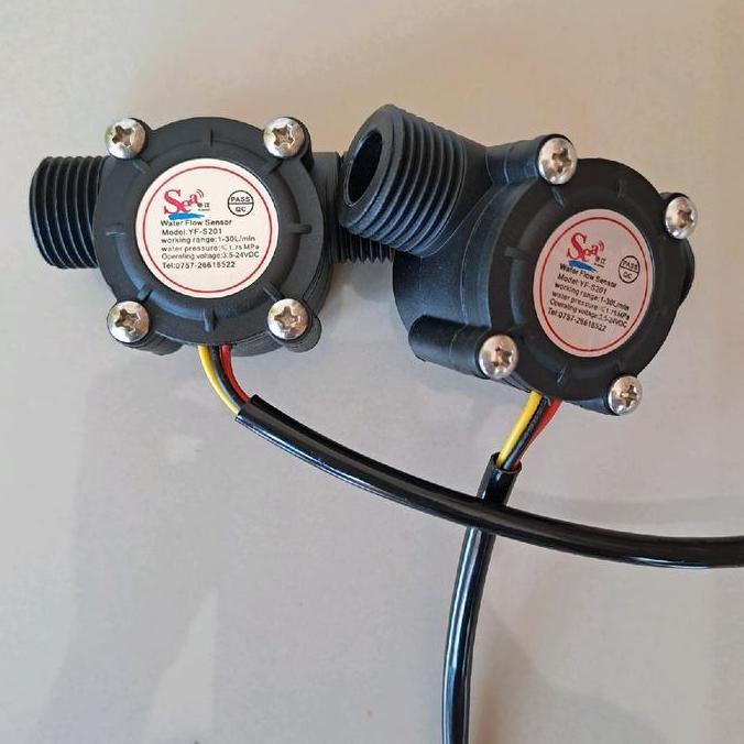 Pilihan - Flow Sensor Sea Pom Minj Ukuran 1/2 Sensor Pertamini Digital