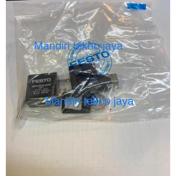 pt.berkah- coil festo Solenoid Valve MSFG-24/42-50/60 Part No 4527 dc24 Diskon