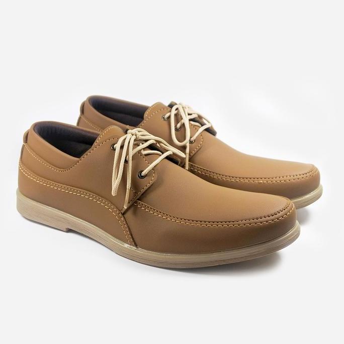 Mascotte SAMSON Sepatu Formal Pria 913.100 [ Tan ] Shoes Kerja Pantofel