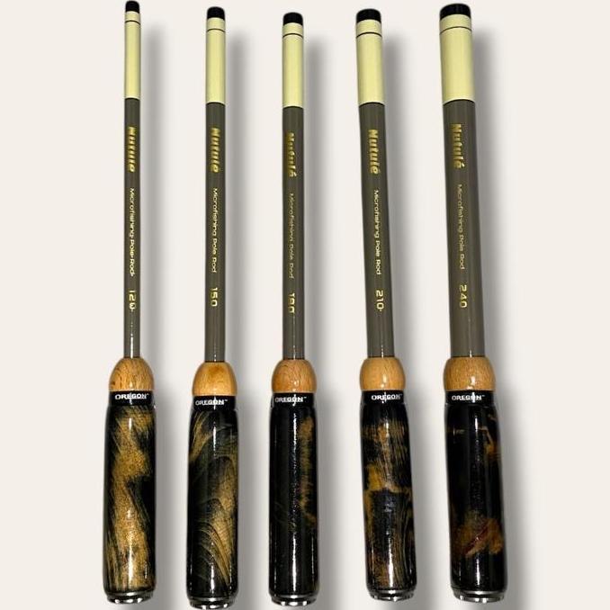 Joran Tegek Carbon Microfishing Oregon Nutule Mentah Tegek Ultralight Super Lentur AP