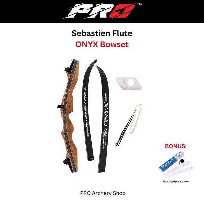 BUSUR SEBASTIEN FLUTE ONYX / BUSUR STANDAR BOW / BUSUR ANAK / BUSUR KAYU / BUSUR WOODEN BOW / BUSUR 