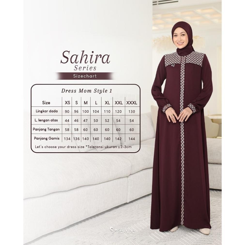 DISKON SARIMBIT SAHIRA (ROYAL BURGUNDY) BY SALVINA HIJAB |SARIMBIT SALVINA |SARIMBIT 2026