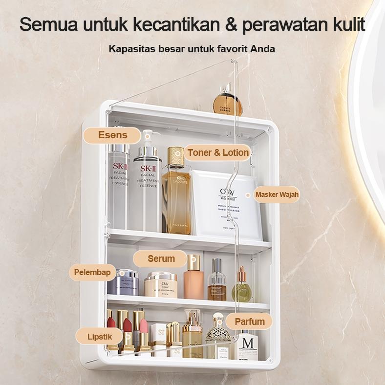 BIG PROMO [COD] PERABOTAN RAFA RAK KOSMETIK LEMARI KOSMETIK LEMARI DINDING GANTUNG PENYIMPANAN ARTEF