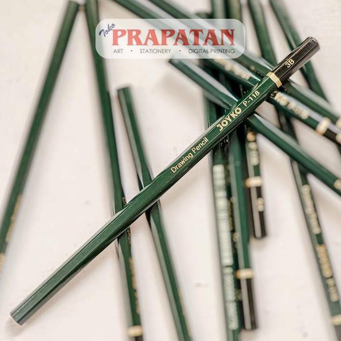(Good) Joyko P-118 Drawing Pencil 5H-8B | Pensil Gambar