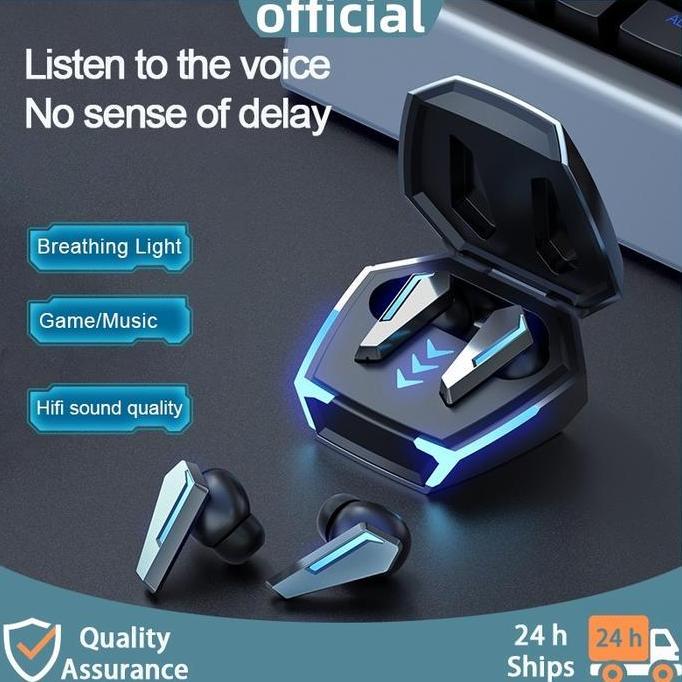 M10 Headset Gaming Bluetooth Earphones Wireless TWS Noise Cancelling Earbuds Headset With Mic [Terba
