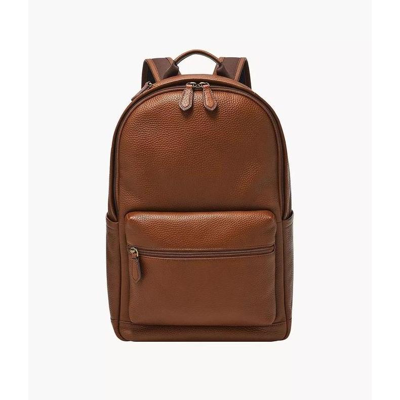 Fossil Buckner Leather Brown Backpack Tas Pria - MBG9631-210