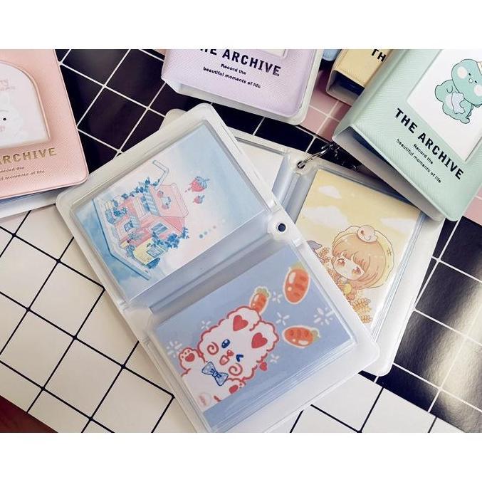 Photo Album Card Polaroid Album Book Buku Foto Mini 3 inch Korea BKU HC