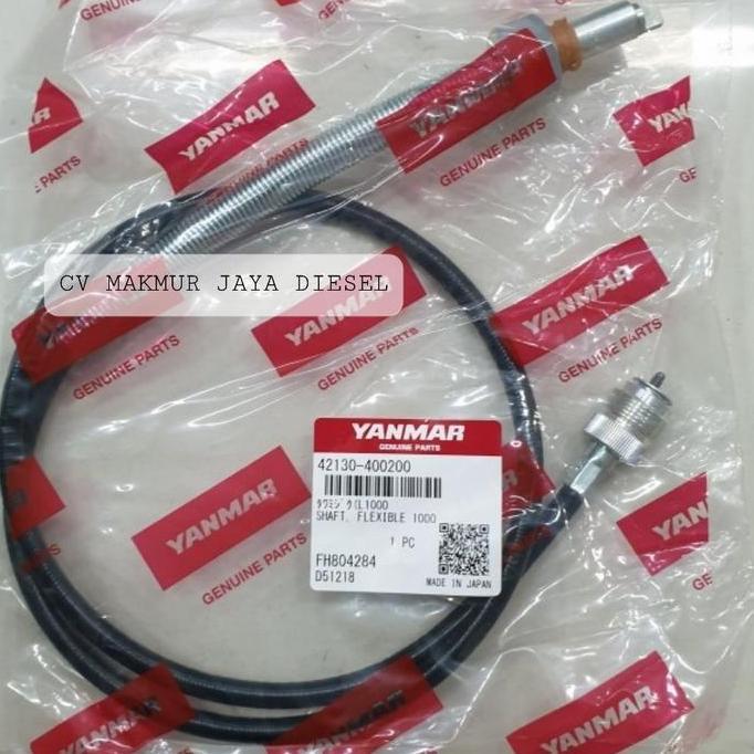 CABLE TACHOMETER/FLEXIBLE SHAFT 42130-400200 (1000) YANMAR GENUINE BEST QUALITY
