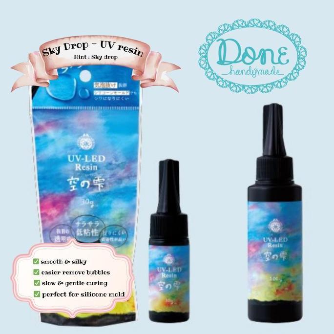(Good) Done Handymade uv resin hard type padico sky drop resin uv resin bening resin handcraft caira