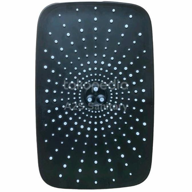 wall shower / Head Shower Kotak 12inch Hitam Shower Rainfall Kotak 12"