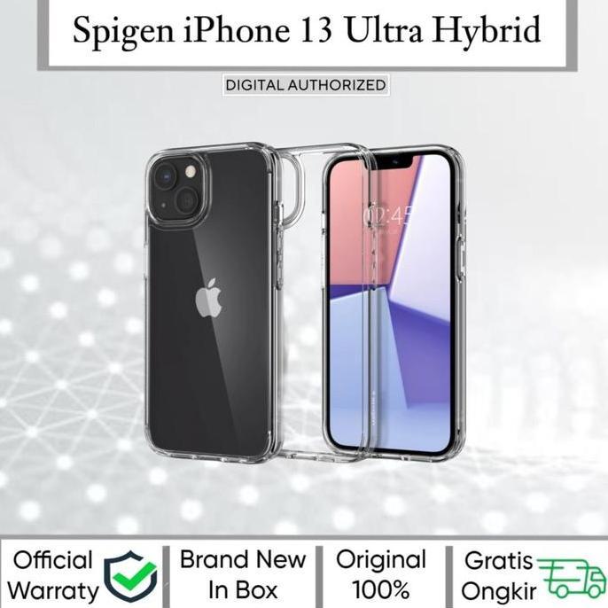 Case Original Spigen Iphone 13 - 13 Pro- 13 Pro max Case Ultra Hybrid