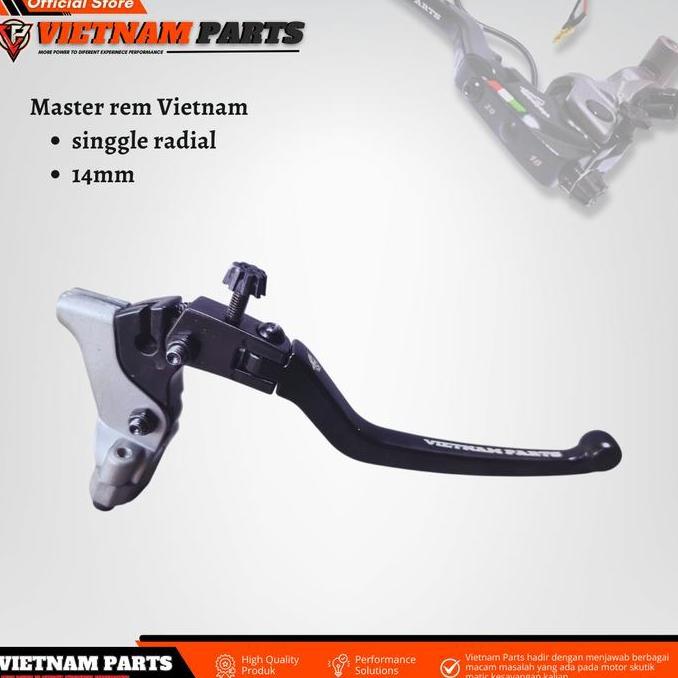 MASTER REM SINGGLE RADIAL VIETNAM PARTS UNIVERSAL VARIO/BEAT/GENIO/SCOOPY/STYLO DLL MASTER REM SET K