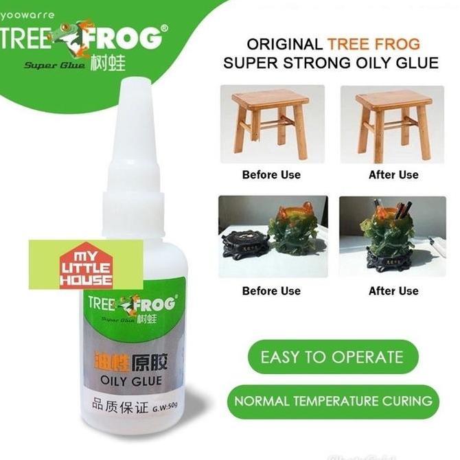 Lem Tree Frog / Lem Setan Super Glue Serbaguna kuat Cairan Perekat Lem Korea Universal / Lem Sepatu 