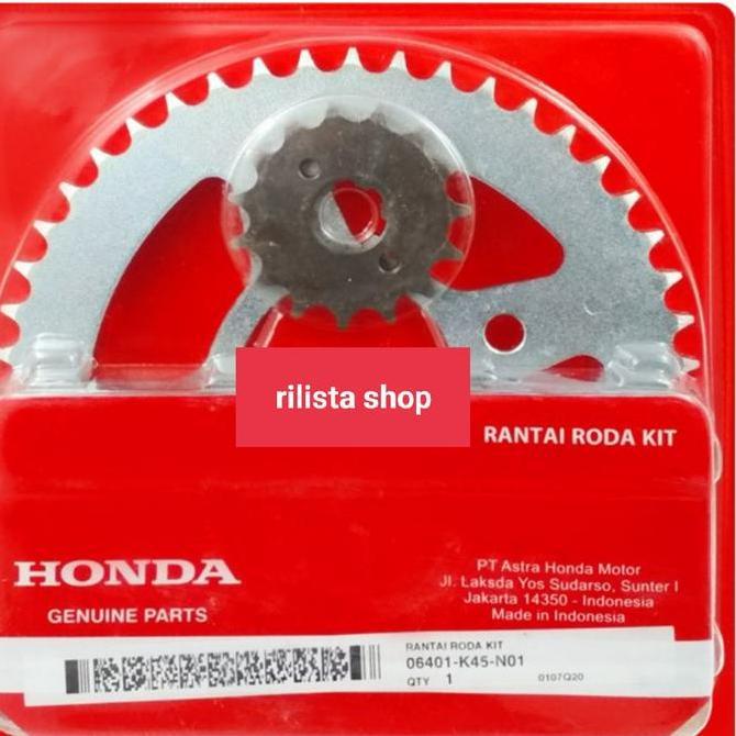 RANTAI GEAR GIR SET CB 150 R LED CBR 150 R K45A 06401 K45 N01