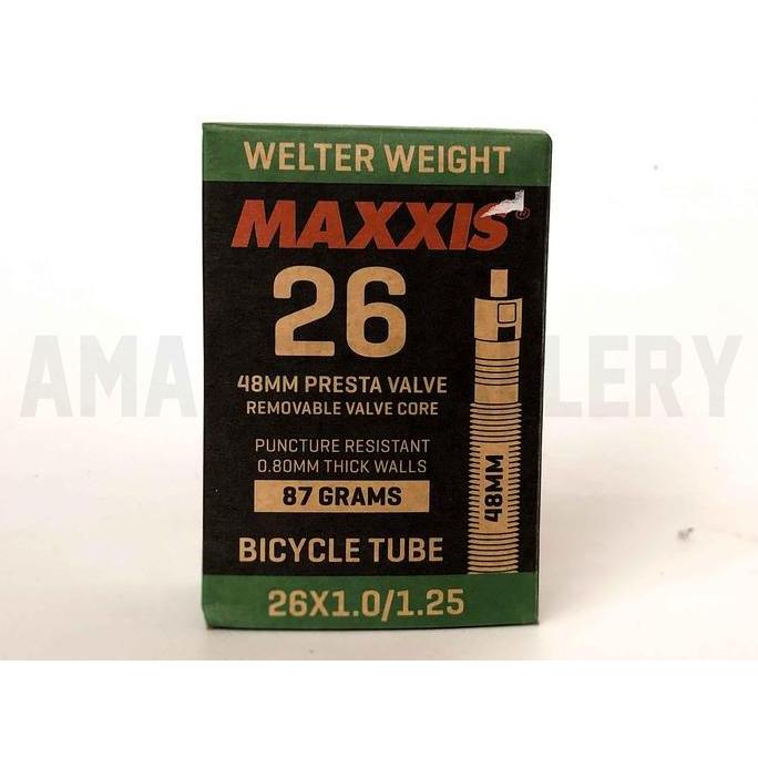 Ban Dalam Maxxis 26 X 1.00 - 1.25 Fv 48Mm 1.05 1.10 1.15 1.20 1.25 Ori