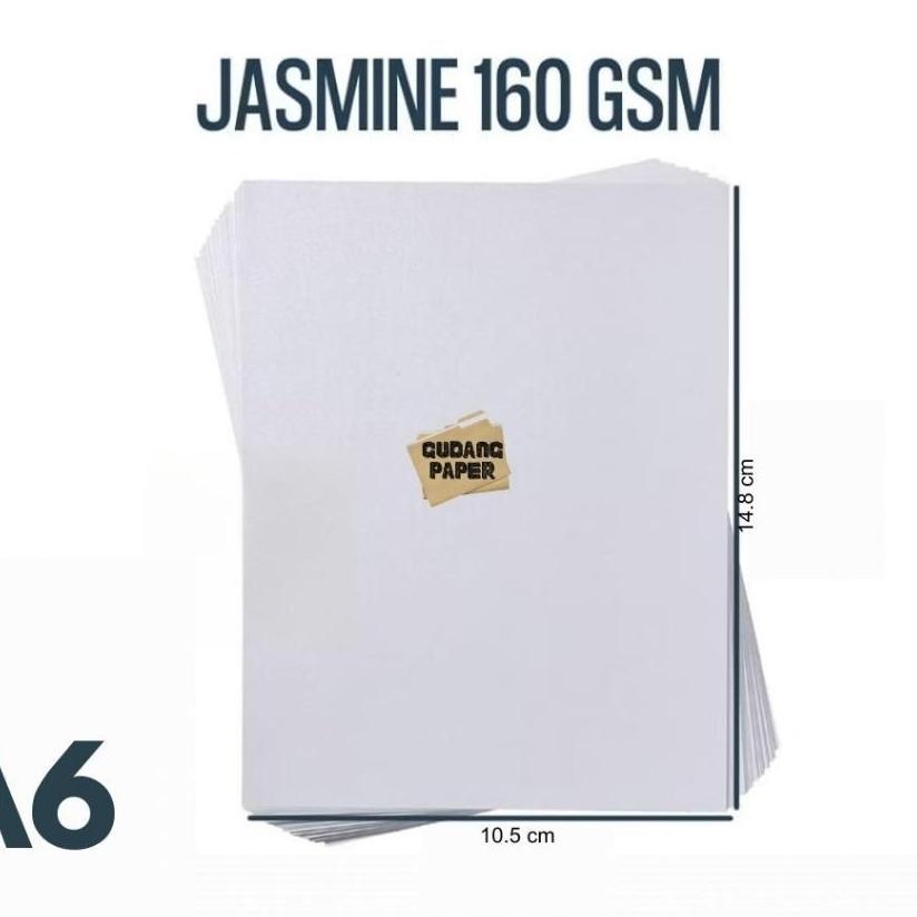 Kertas Jasmine A6 Isi 200 Lembar / Kertas Jasmine Paper Flower / Kertas Jasmine