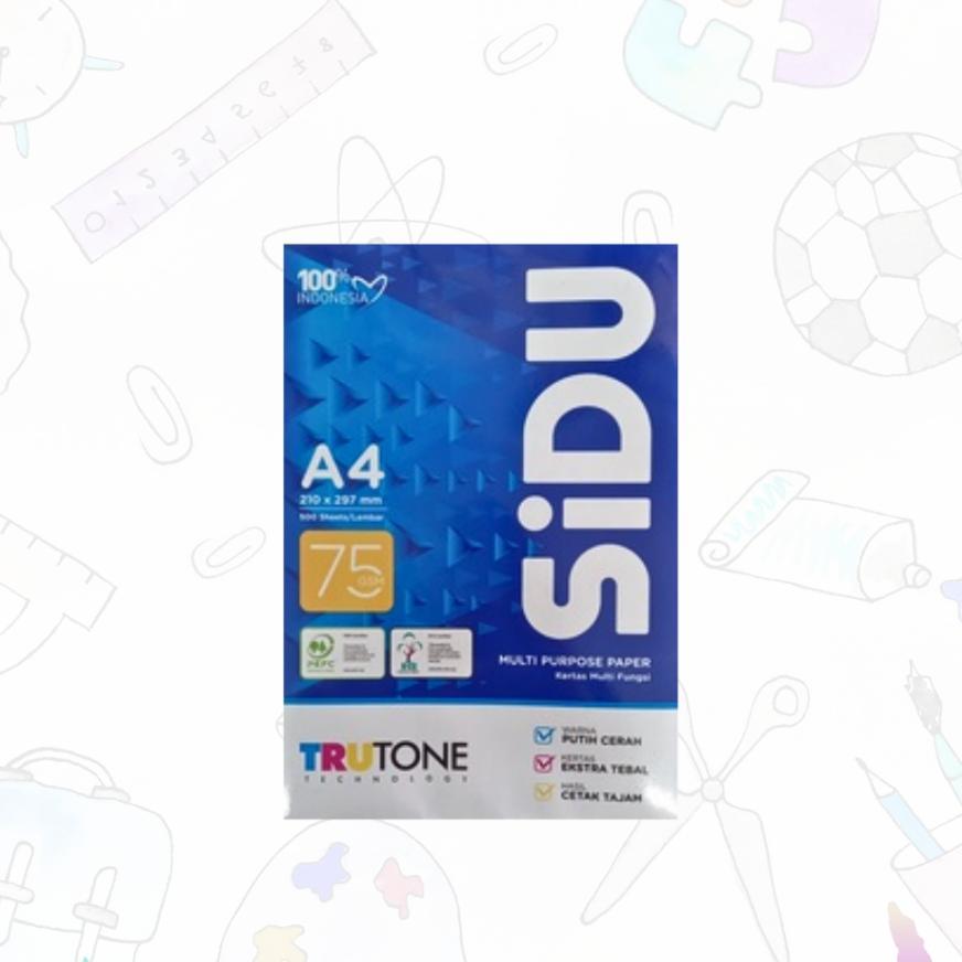 Kertas Hvs Sidu A4 75Gsm / F4 75Gsm / Kertas Hvs / Hvs (Rim)