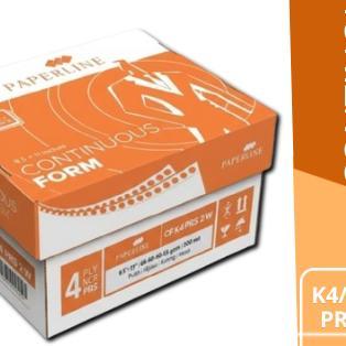 Kertas Continuous Form  4 Ply Prs Paperline / Cf 4 : 2 Prs