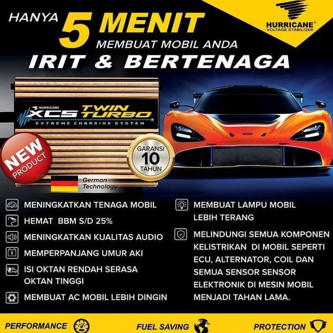 (Good) XCS TWIN TURBO ORI HURRICANE XCS Bertenaga & Irit - XCS 7 Super Fast