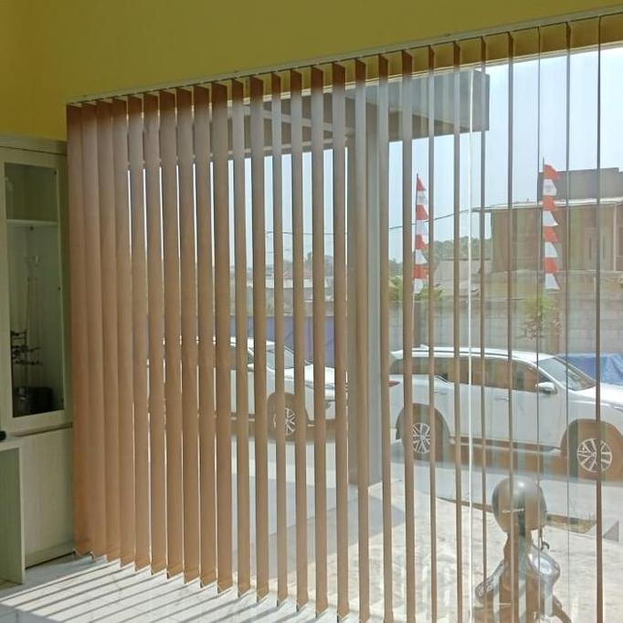 vertikal blind blackout tirai Curtain
