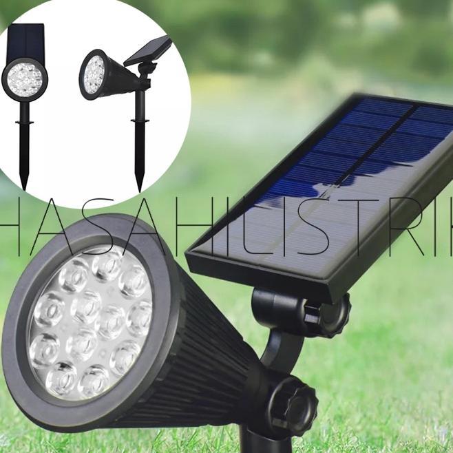 Lampu Led Tenaga Surya, Lampu Sorot Luar Ruangan Led Tenaga Surya, Anti Air, Kontrol Lampu Lantai, L