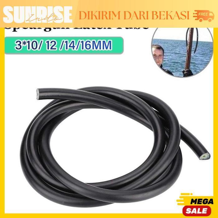 1Meter Karet Speargun Rubber Spearfishing Panah Ikan 10/12/14/16mm Karet Panah Ikan Speargun