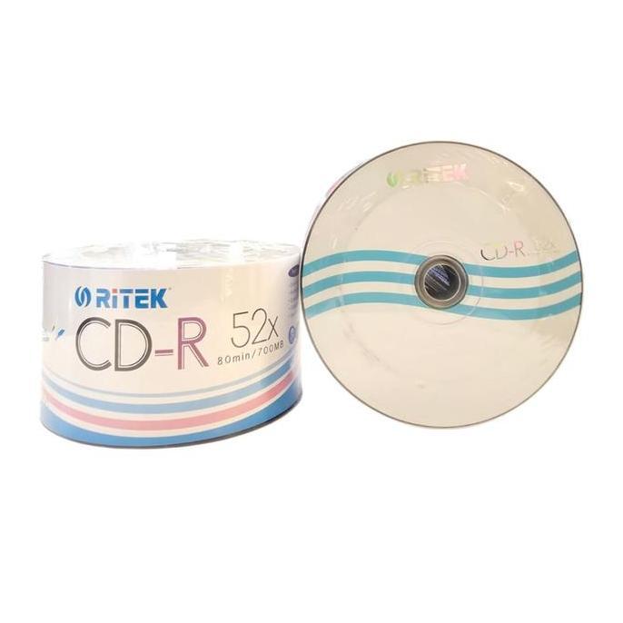 Newmild- Cd-R Ritex 1 Box Isi 50 Pcs/ Isi 50 Keping