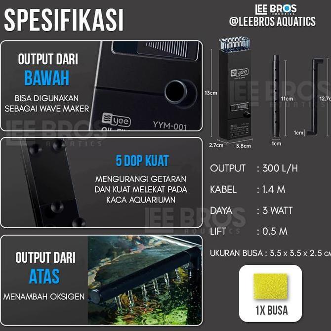 Mycats- Skimmer Aquarium / Surface Skimmer / Skimmer Aquascape / Protein Skimmer / Skimmer Protein