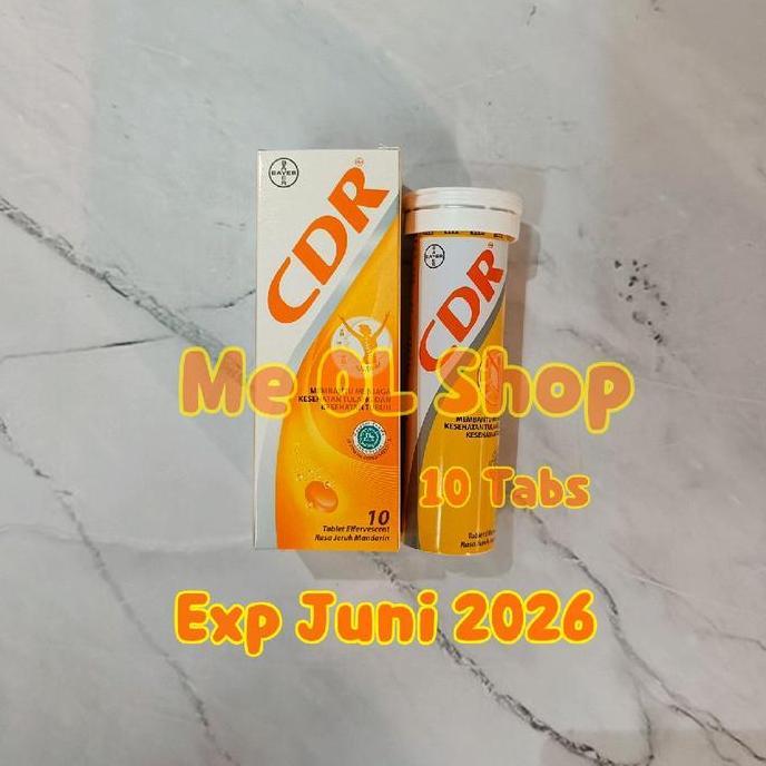 Kitman- Cdr 10 Tablet Kalsium Vitamin D C & B6 Cdr Isi 10 Tablet