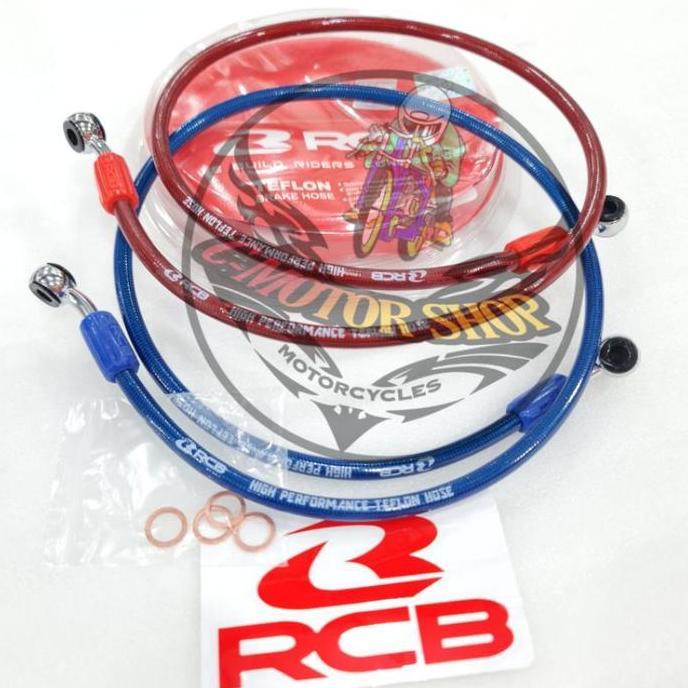 Selang Rem Depan Rcb Klx 150, Crf 150, Motocross Trail Ukuran 130Cm Terbaru